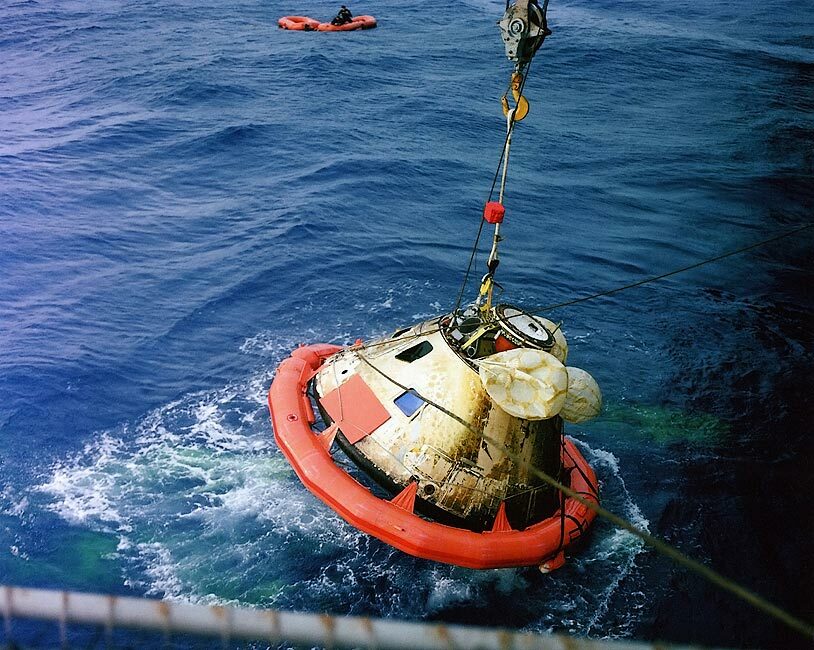 APOLLO 8 RECOVERY IN PACIFIC NASA 11x14 GLOSSY PHOTO PRINT