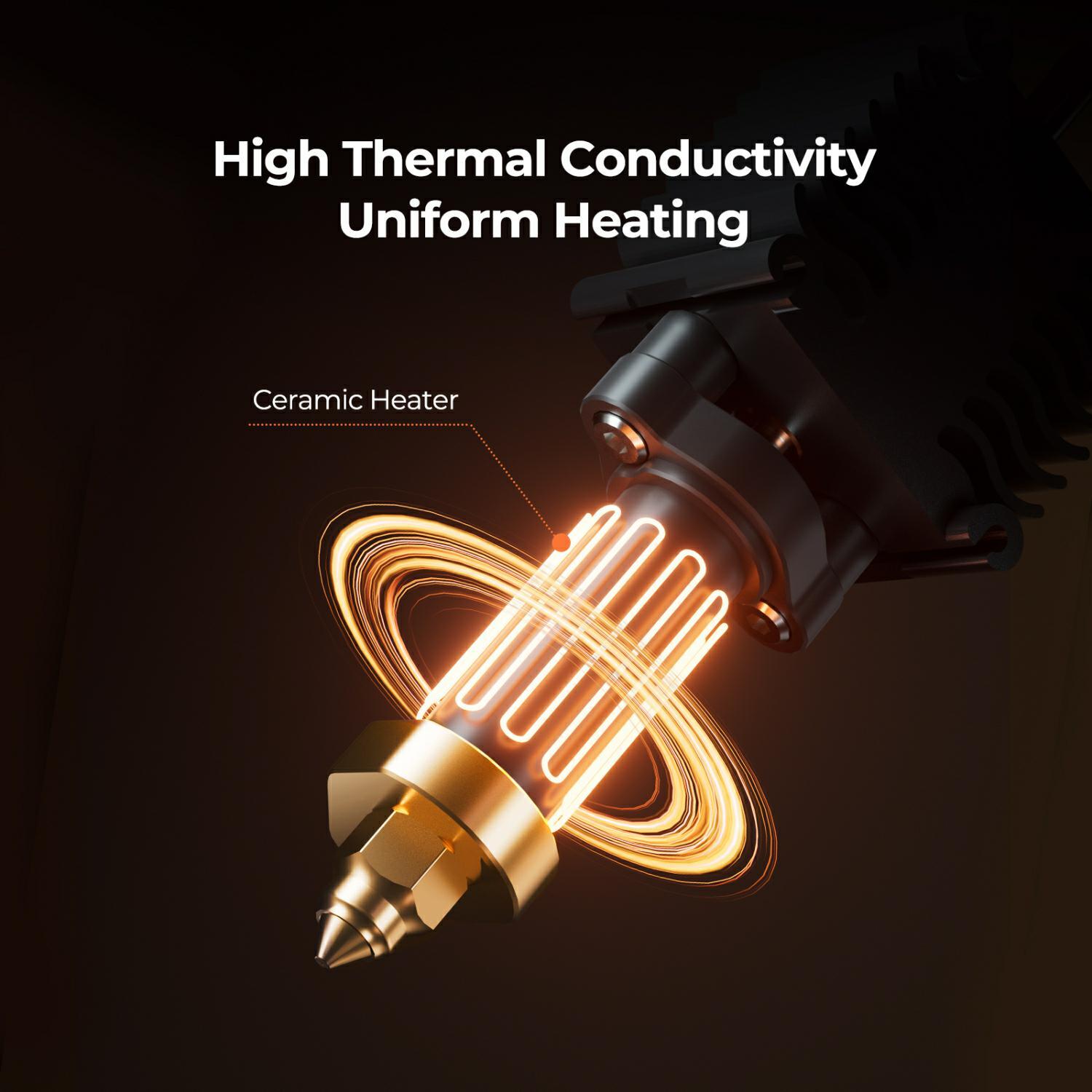 Creality Ender-5 Max Ceramic Heating Block Kit Quick-swap Nozzle for Ender 5 Max