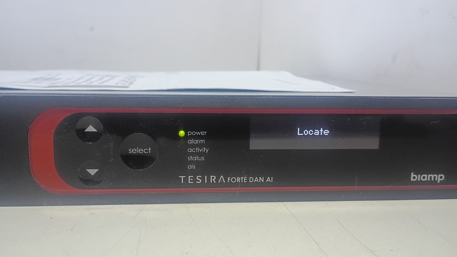Clean, Working BIAMP Tesira Forte Dan AI Digital Audio Signal Processor