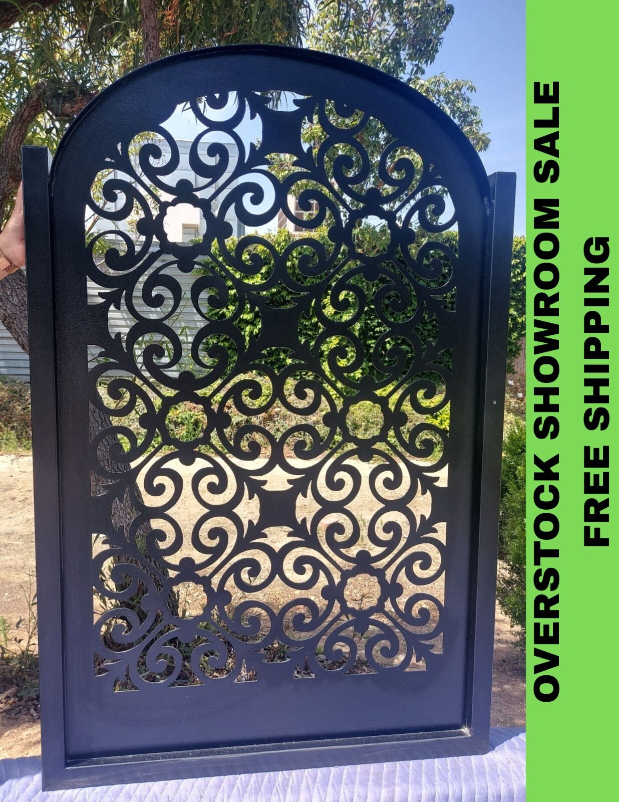 Metal Gate Modern Urban Pedestrian Walk Iron Garden Gate driveway gate