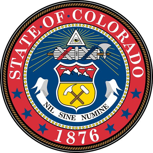 GOLF / The Great State Of Colorado Seal Golf Ball Marker New!!