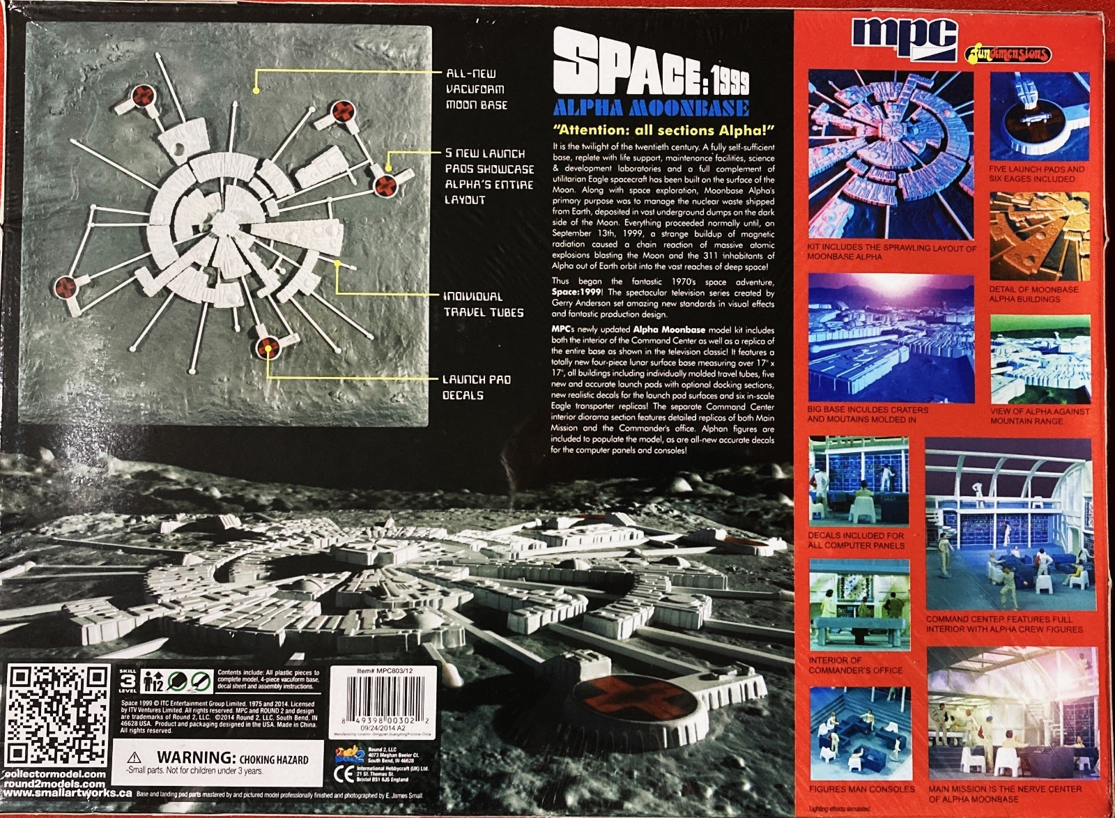 MPC/R2 Space: 1999 Moonbase Alpha Re-Issue Model Kit