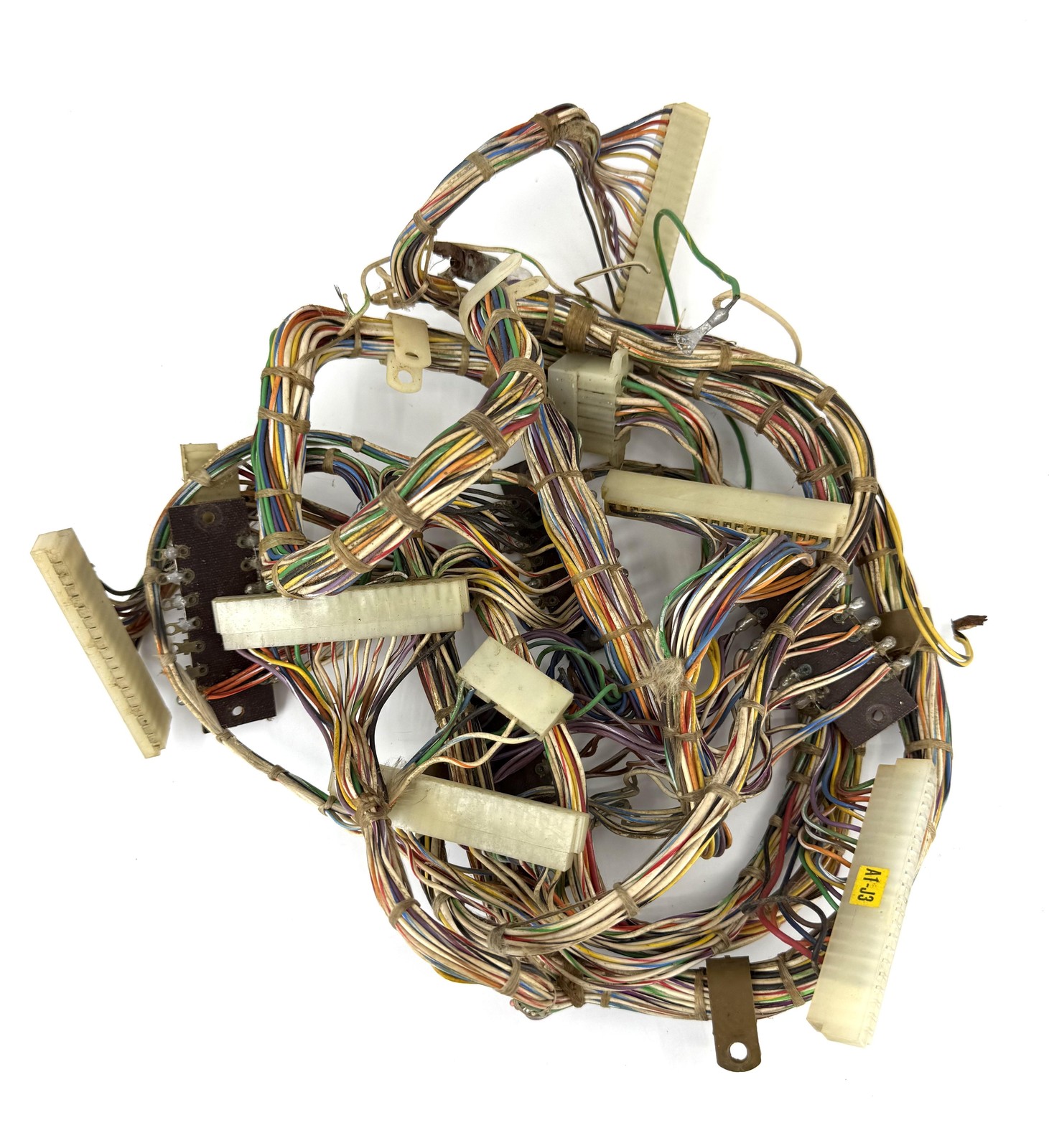 Vintage 1978 Sinbad Solid State Pinball Backbox Wiring Harness Multi-Color