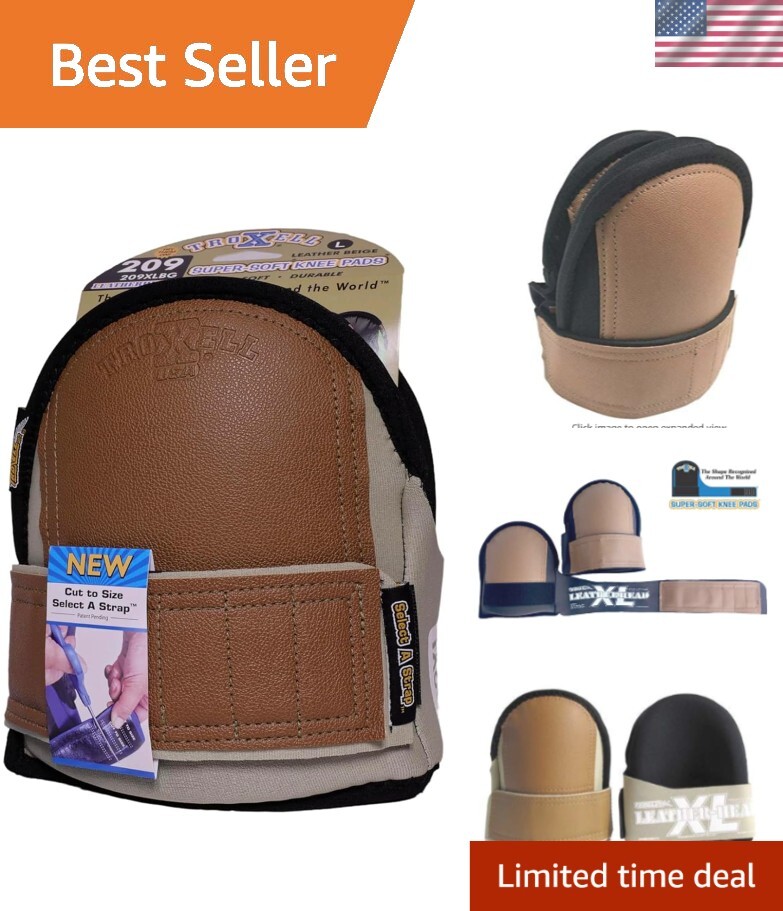 Patented Comfort Design Large Kneepads – Perfect for Tile & Stone Contractors