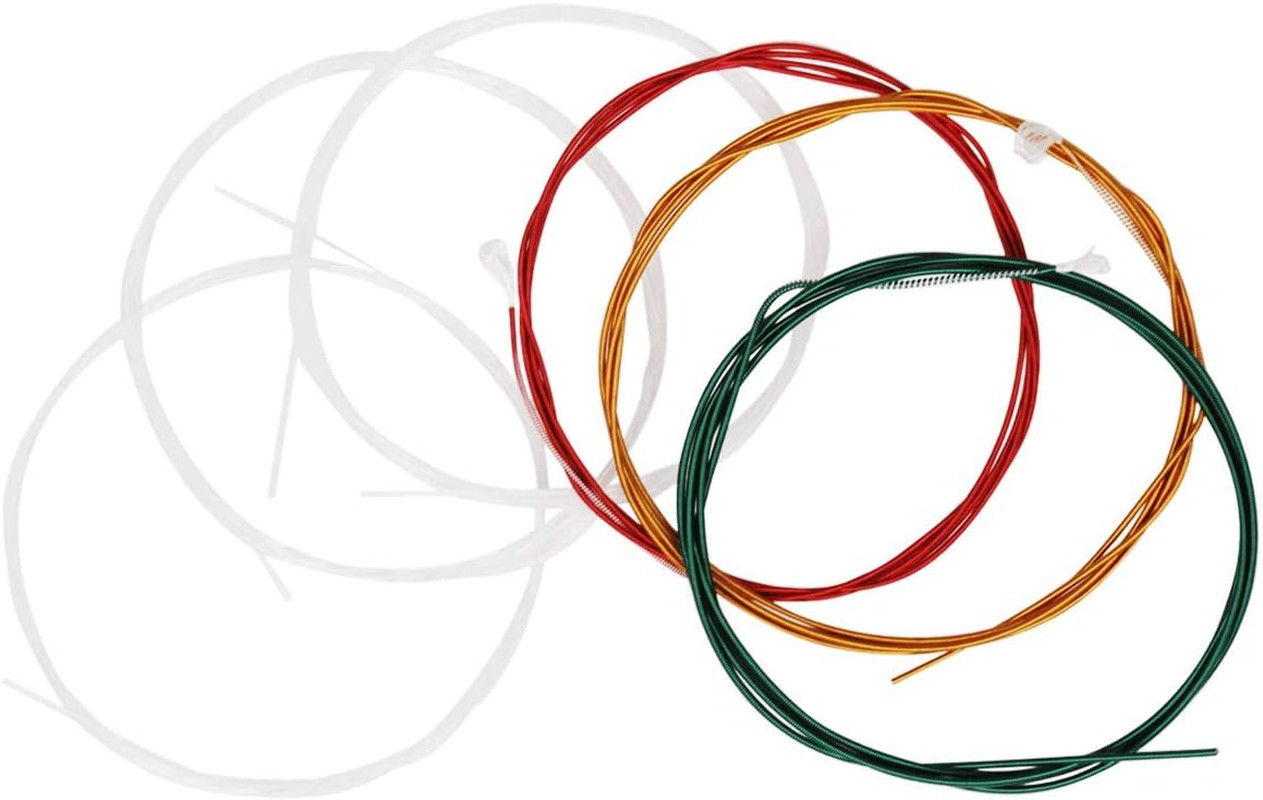 Colorful Classical Guitar Strings 3 Full Sets Clear Nylon for E-1St B-2Nd G-3Rd