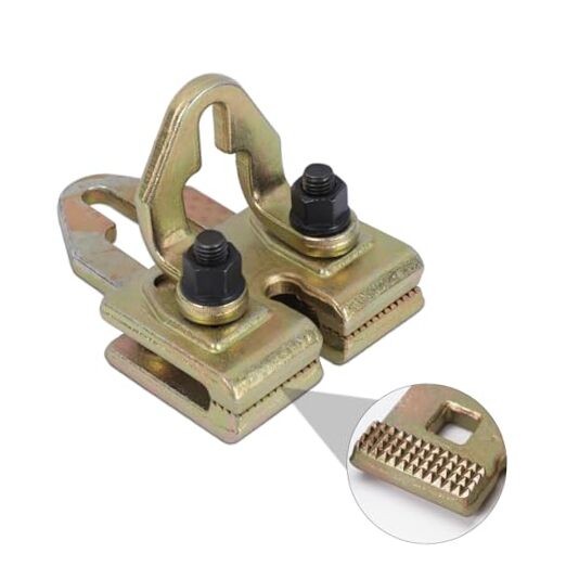 5 Ton Auto Body Pull Clamp, Heavy Duty Right Angle Universal Clamp, Car Body