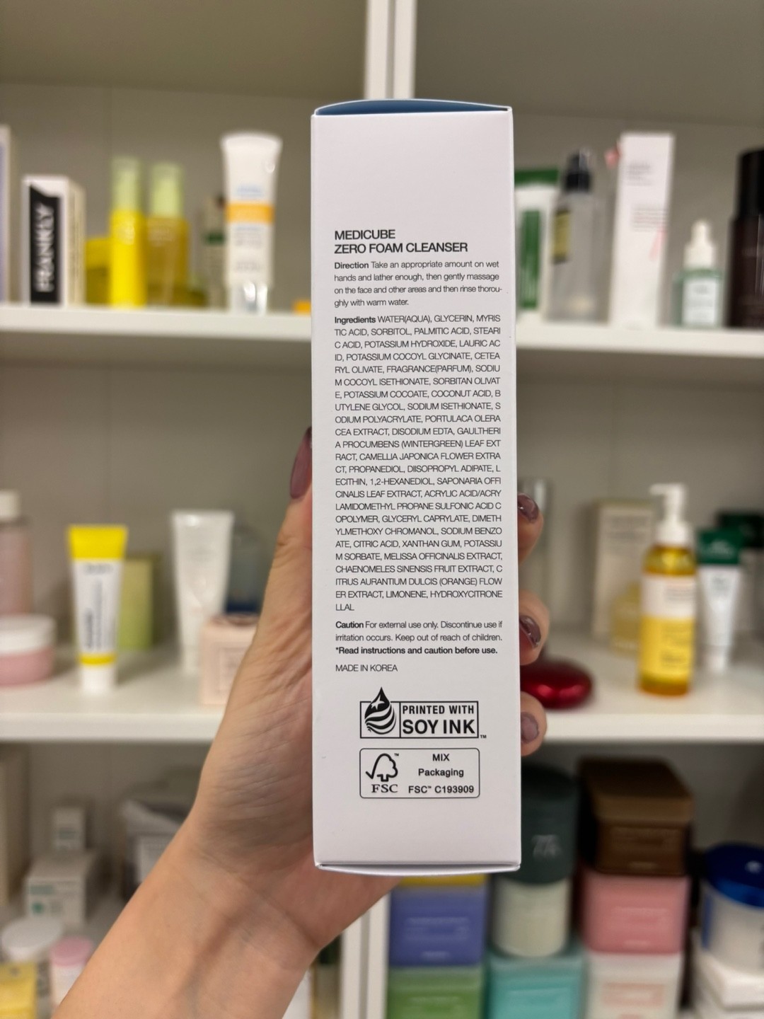 MEDICUBE - Zero Foam Cleanser [120ml] NEW