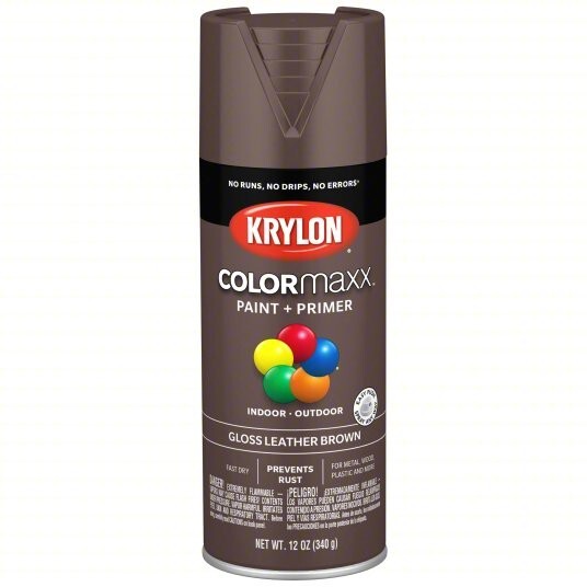 NEW 6 PACK KRYLON COLORMAXX MATTE COFFEE BEAN SPRAY PAINT 5596 FREE SHIPPING