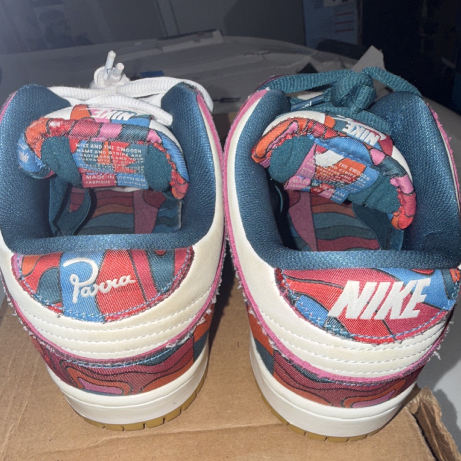 Nike SB Dunk Low Pro Parra abstract
