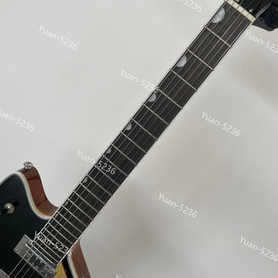 Solid Electric GuitarStainlessRounded Fret Edge Bone Nut HH PickupsFactoryOutlet