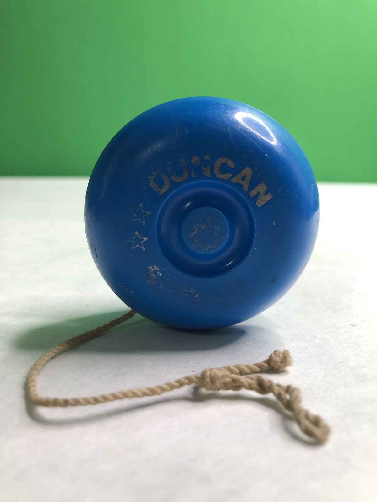 Vintage 1970's Duncan Special Plastic Yo-Yo Blue Genuine Flambeau