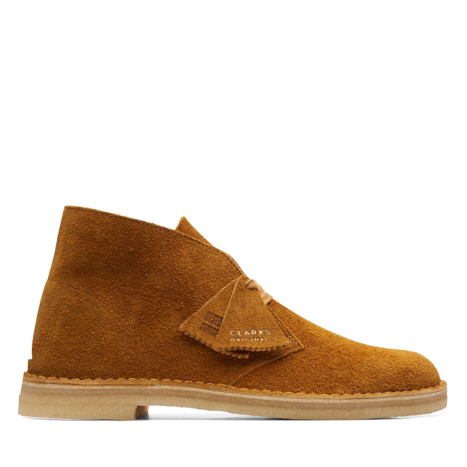 Clarks Originals Men's Desert Boot Brown/Orange Suede 26169943
