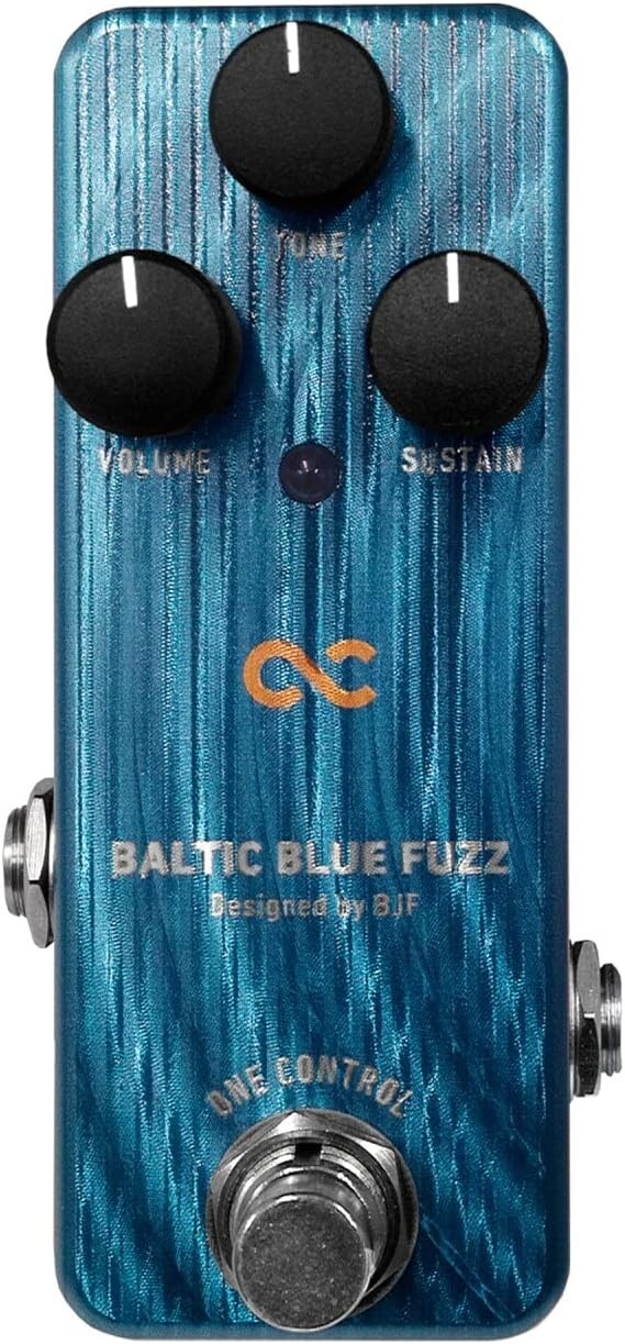 One Control Guitar Effects Pedal Baltic Blue Fuzz Made in Japan