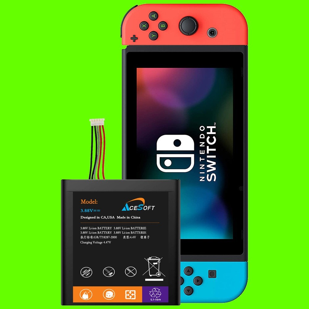 Long Lifespan 4220mAh Grade A+ Battery for Nintendo Switch HAC-001 Game Console