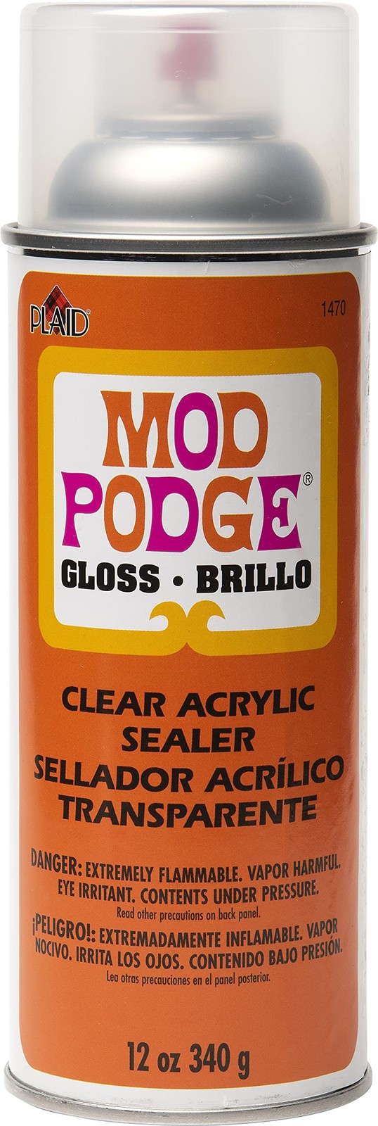 Spray Acrylic Sealer that is Specifically Formulated to Seal Craft Projects, ...