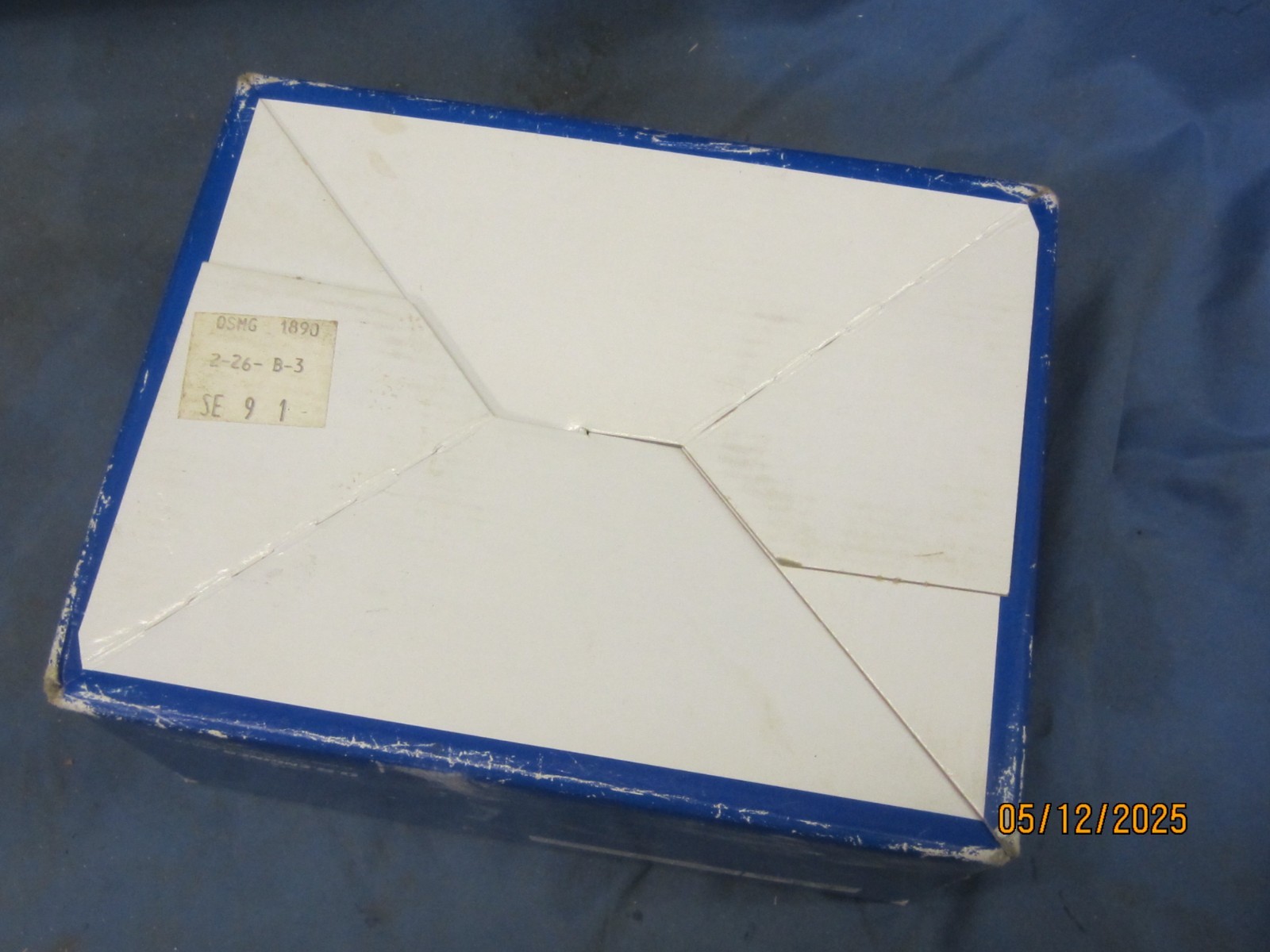 OS Max 91 VR0DF 17501 RC Engine *BOX ONLY* - Vintage