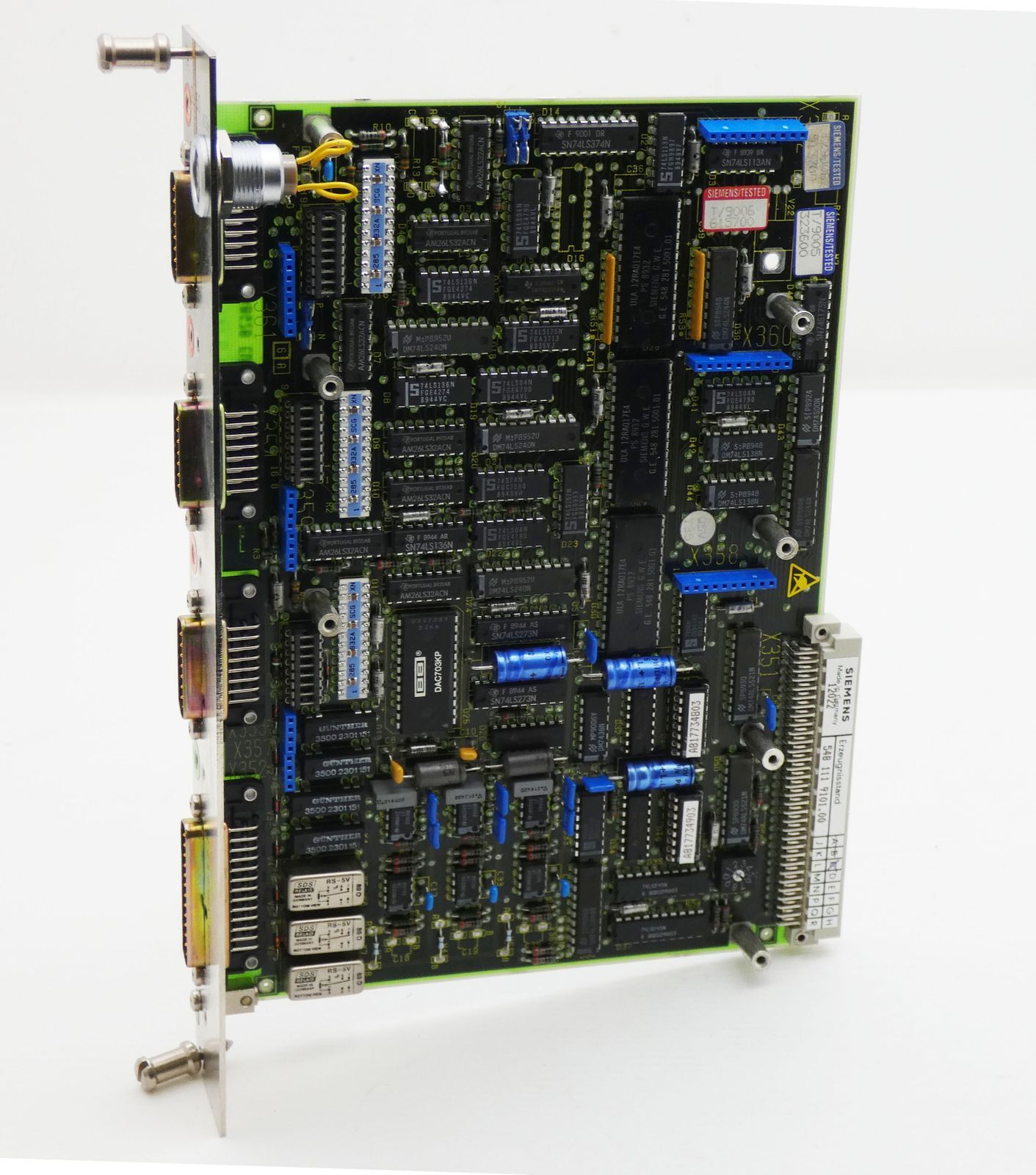 Siemens Sinumerik 6FX1 111-1AA01 E-Stand: 01 Interface Module -Unused-