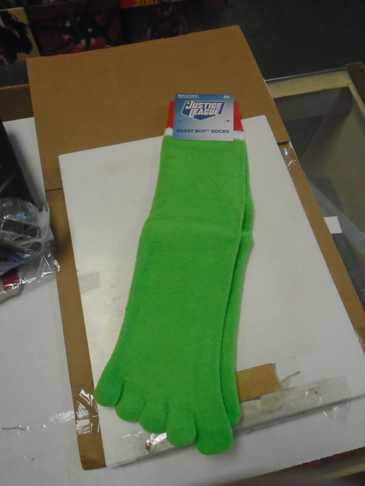 Culturefly World's Finest Collection BEAST BOY Socks NEW