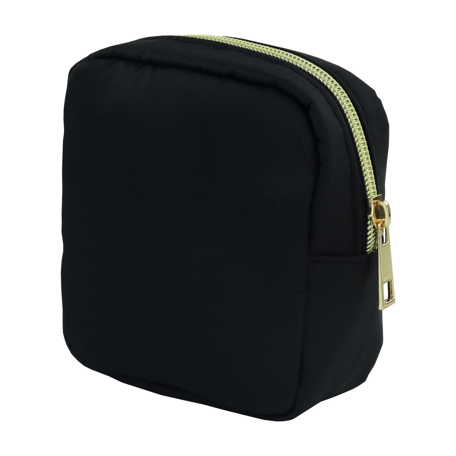 (2 pack Small Zippered Craft Storage Bag Black