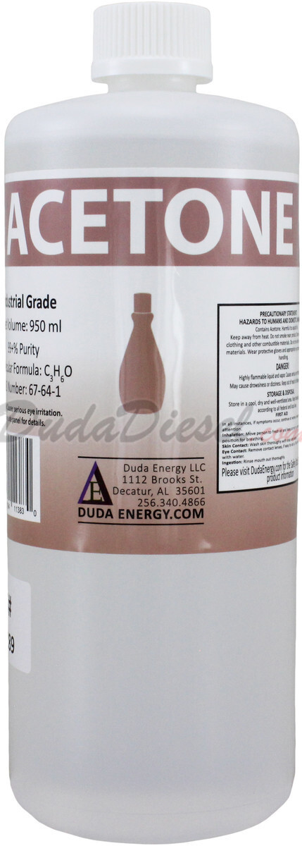 Duda Energy Acetone, 99.5+% Purity