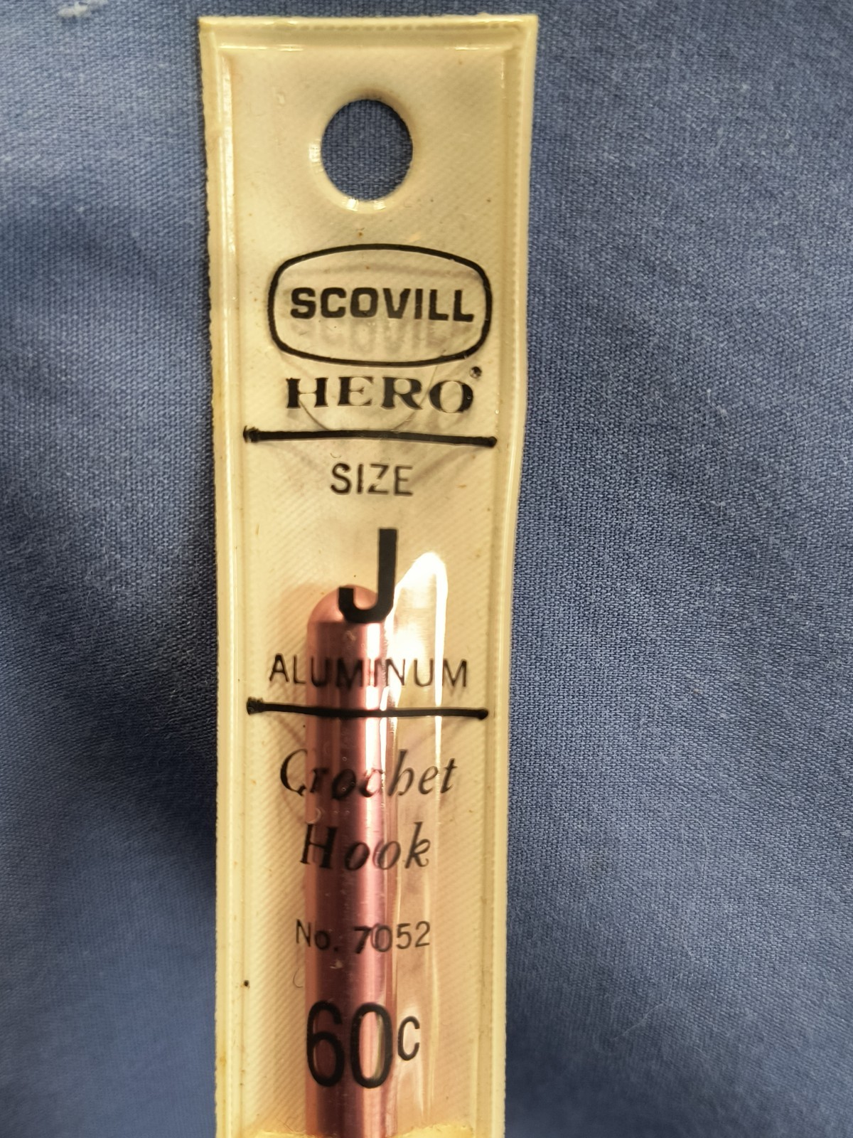 Scovill Hero J Crochet Hook NOS 7052