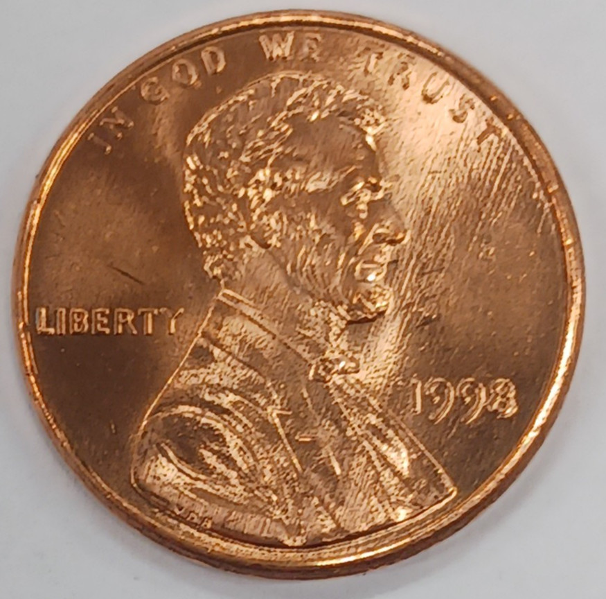 1998 Lincoln Cent BU Red Uncirculated