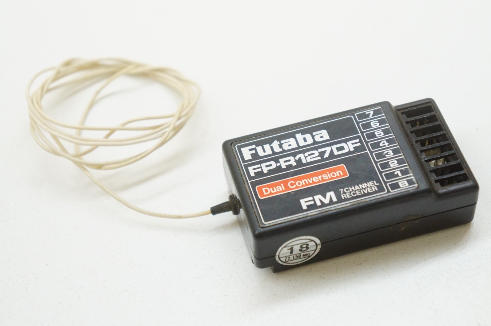 Futaba FP-R127DF 7 Channel Dual Conversion 72MHz FM Micro Receiver ch18