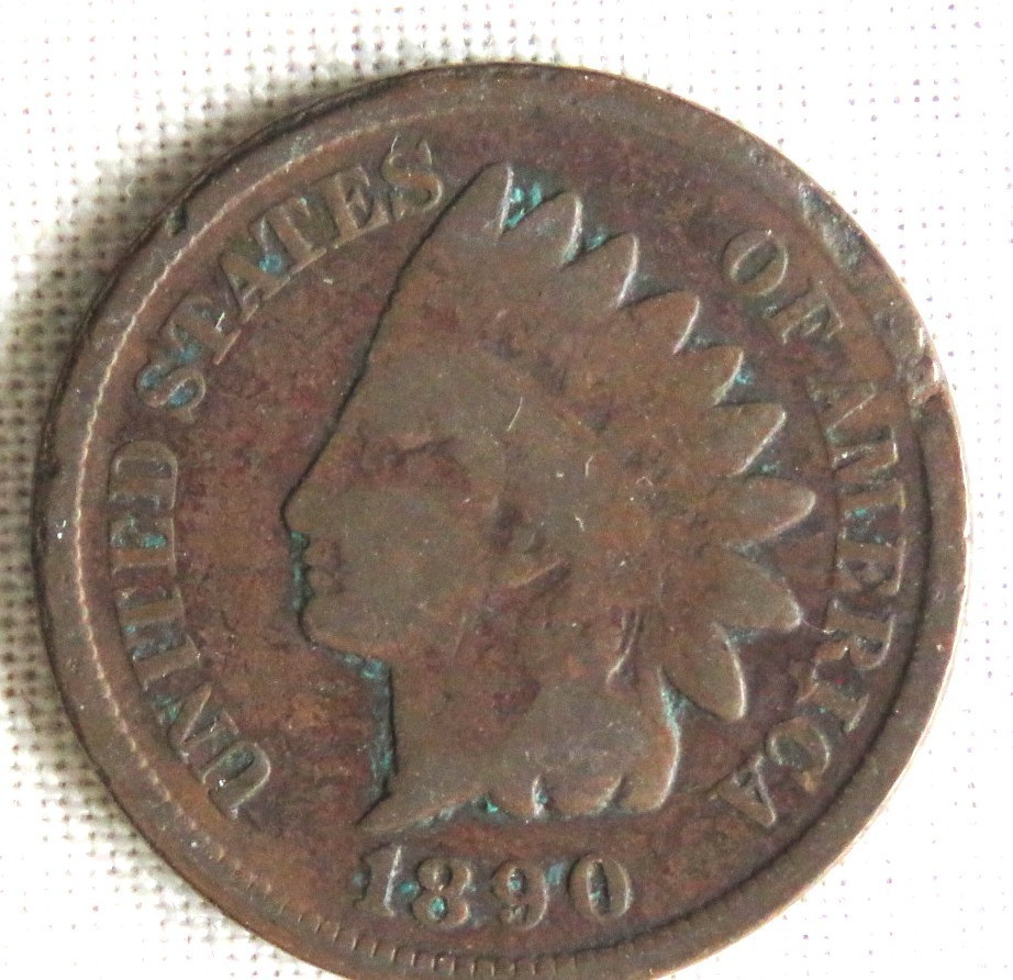 1890  Indian Head Cent        (241-2)