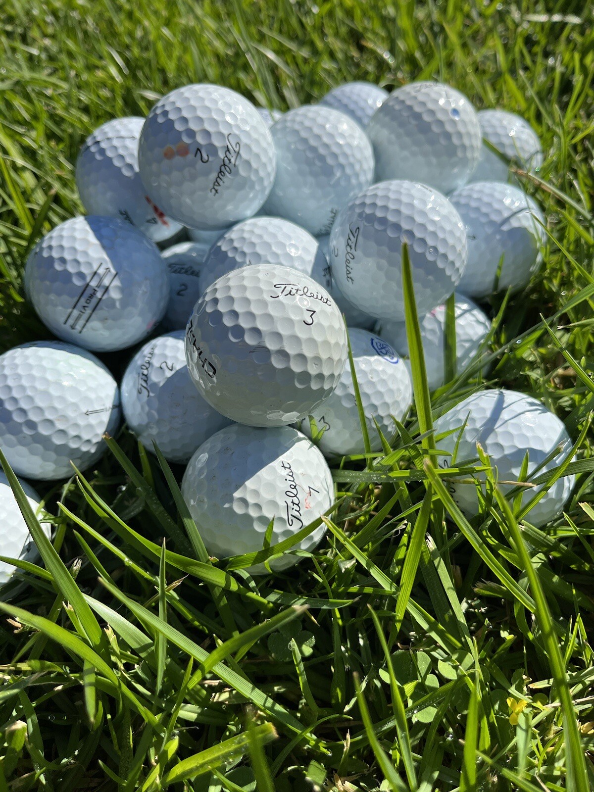 100 Titleist Pro V1 Used Golf Balls 4A/3A Near Mint START OF SEASON SALE!