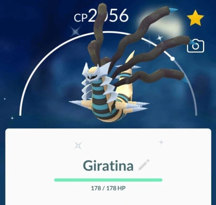 ✨ Shiny Giratina Origin ✨  P T C - 80k stardust -  Description