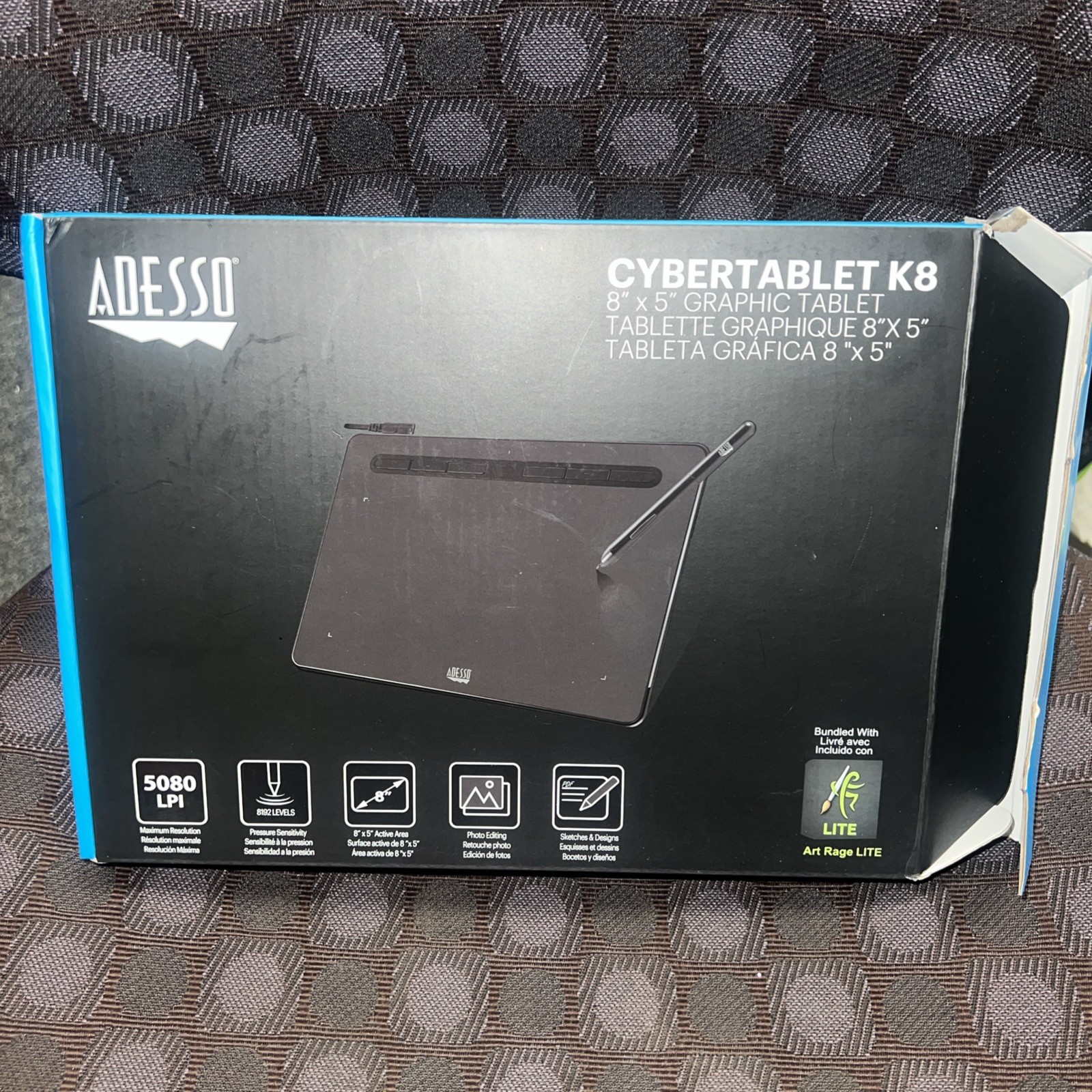 Adesso 8" x 5" Graphic Tablet