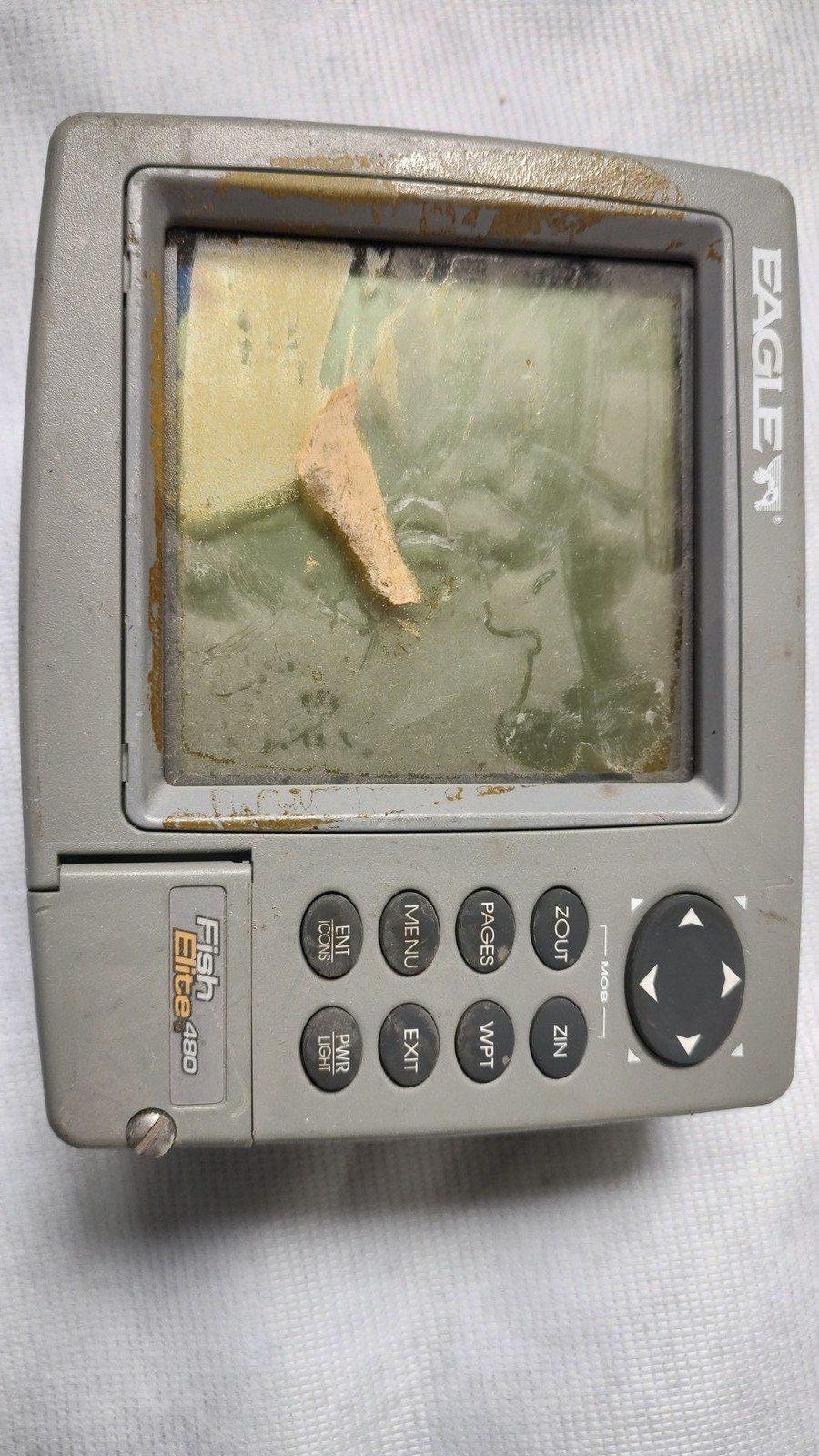USED Eagle FishElite 480 Fish Finder/GPS Chartplotter
