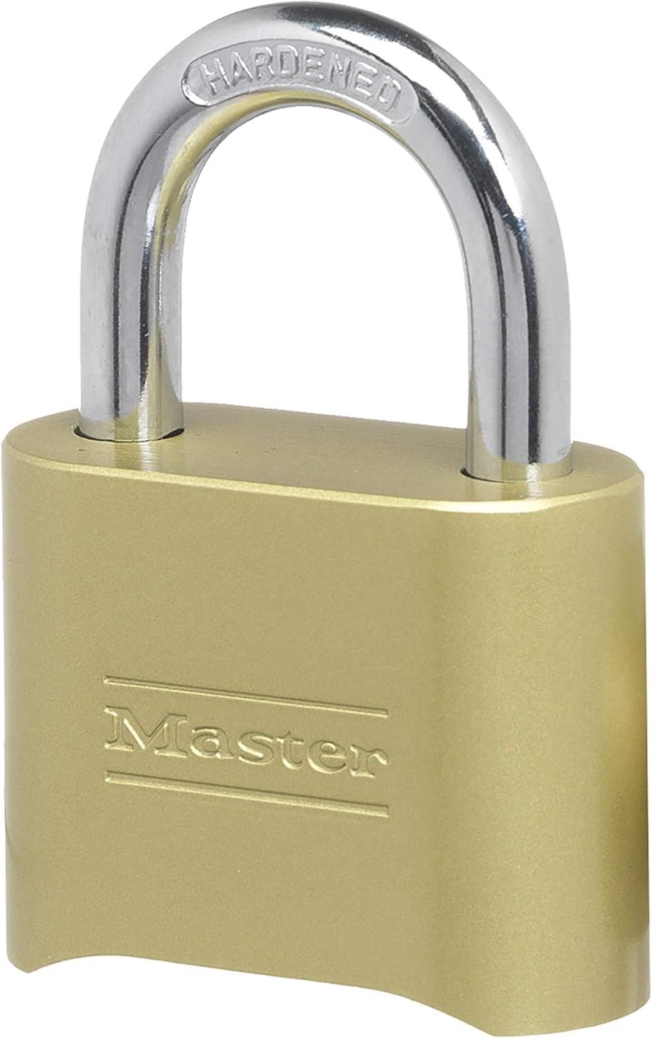 Brass Combination Padlock for Indoor and Outdoor Use with Resettable Combinat...