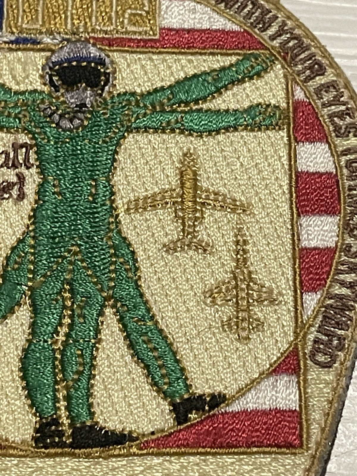 USAF Pilot Training Class Patch 07 02 Uniform Worn Once You Have Tasted Flight
