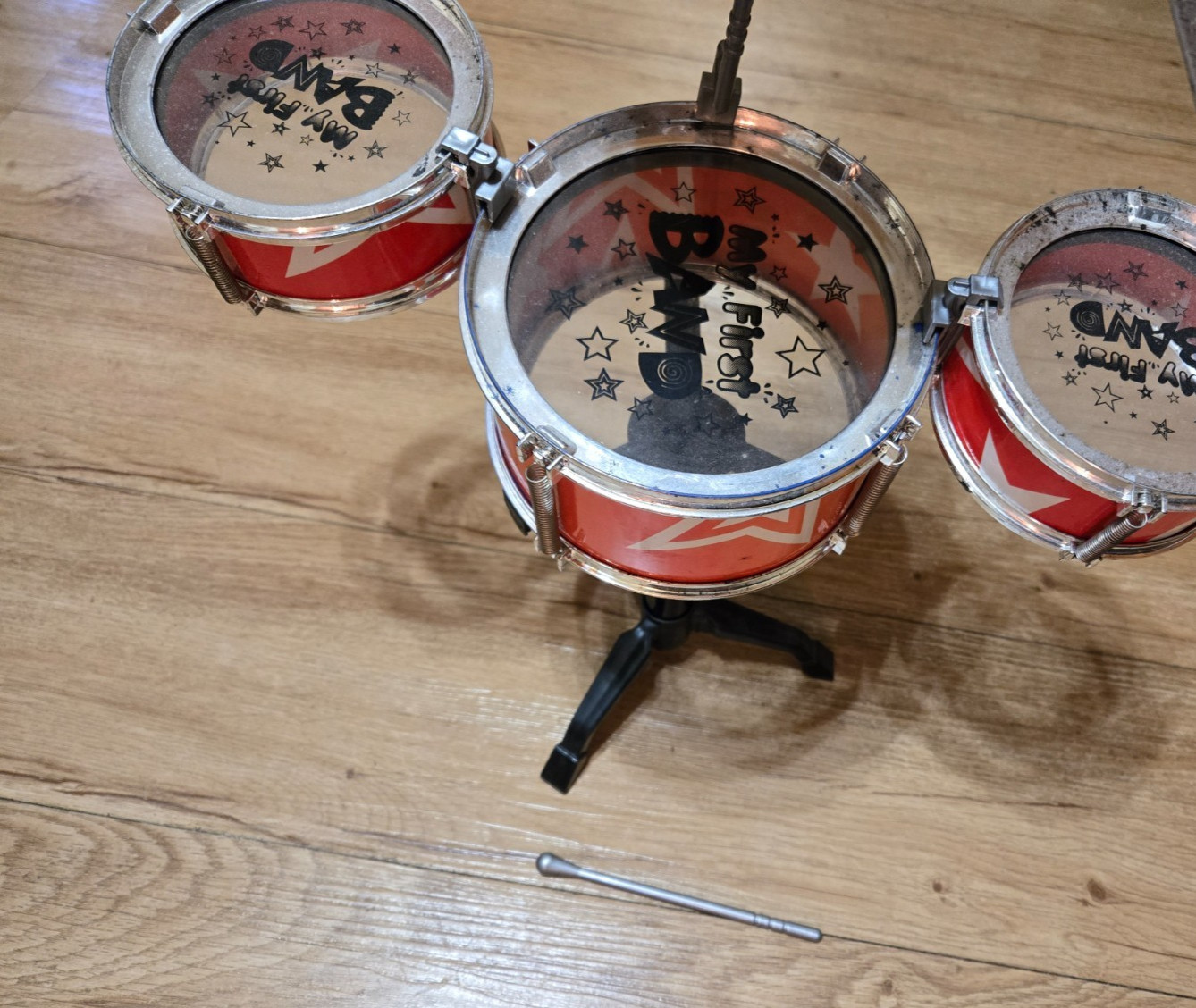 My First Band Drum Set Child Red
