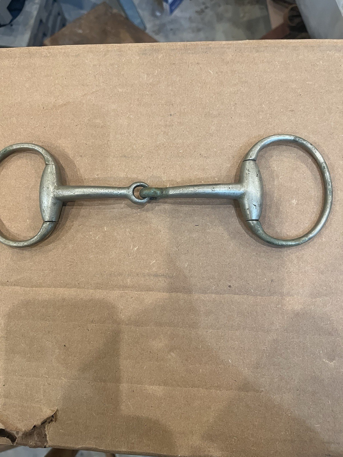 D-Ring Snaffle Bit Metal English Made , Look Closer good bit