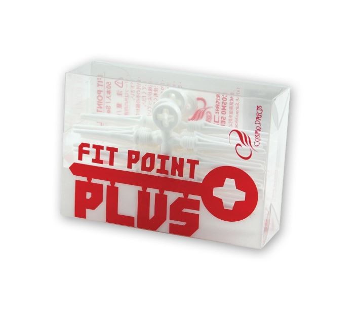 Cosmo Fit Point Plus White 50 Pieces Dart Tips