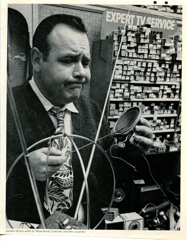 Jonathan Winters Magazine Photo Clipping 1 Page X6873