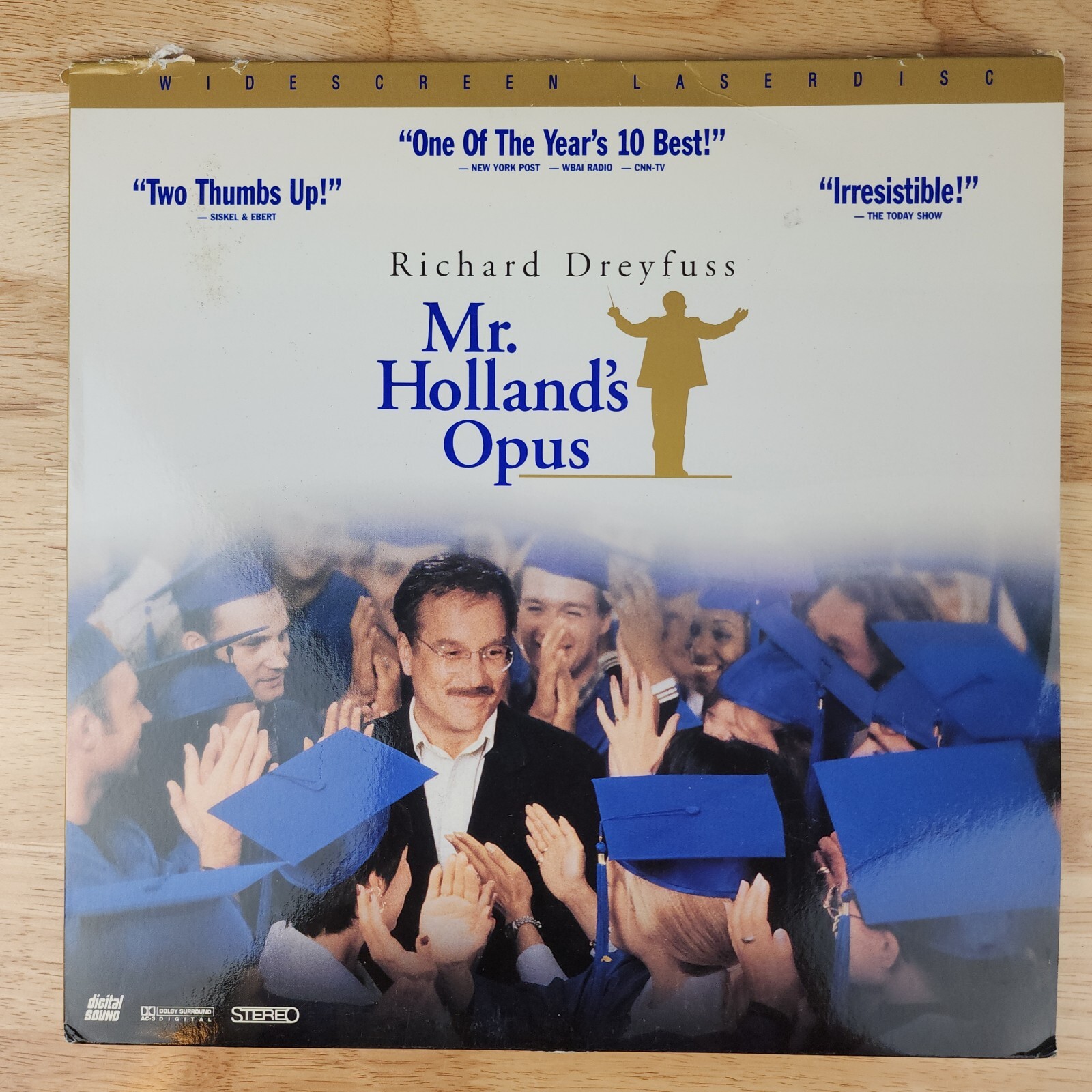 Mr Hollands Opus Laserdisc LD 2 Disc Movie Widescreen Edition  Richard Dreyfuss