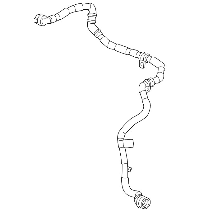 Genuine GM Coolant Hose 84929330