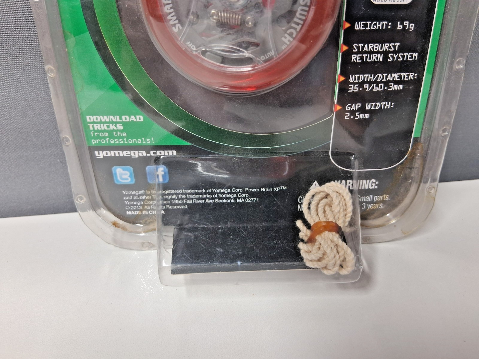 New YOMEGA high Power BRAIN XP Red Sealed