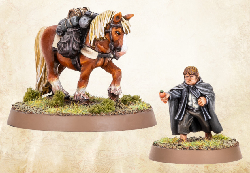 Samwise Gamgee & Bill the Pony-Metal-OOP-Lord of the Rings-LotR-Middle Earth