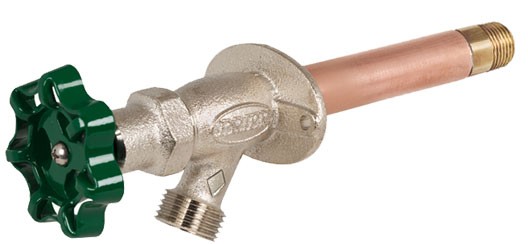 Prier Products C-134D12 1/2" MPT x 1/2 Sweat Handle-Operated - Nickel