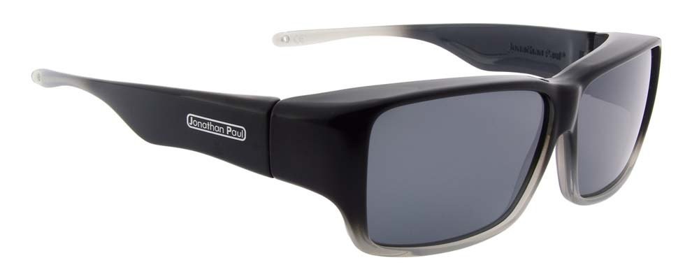 Jonathan Paul Fitovers Eyewear OOGEE BLACK FADE - POLARVUE Large, Black Fade