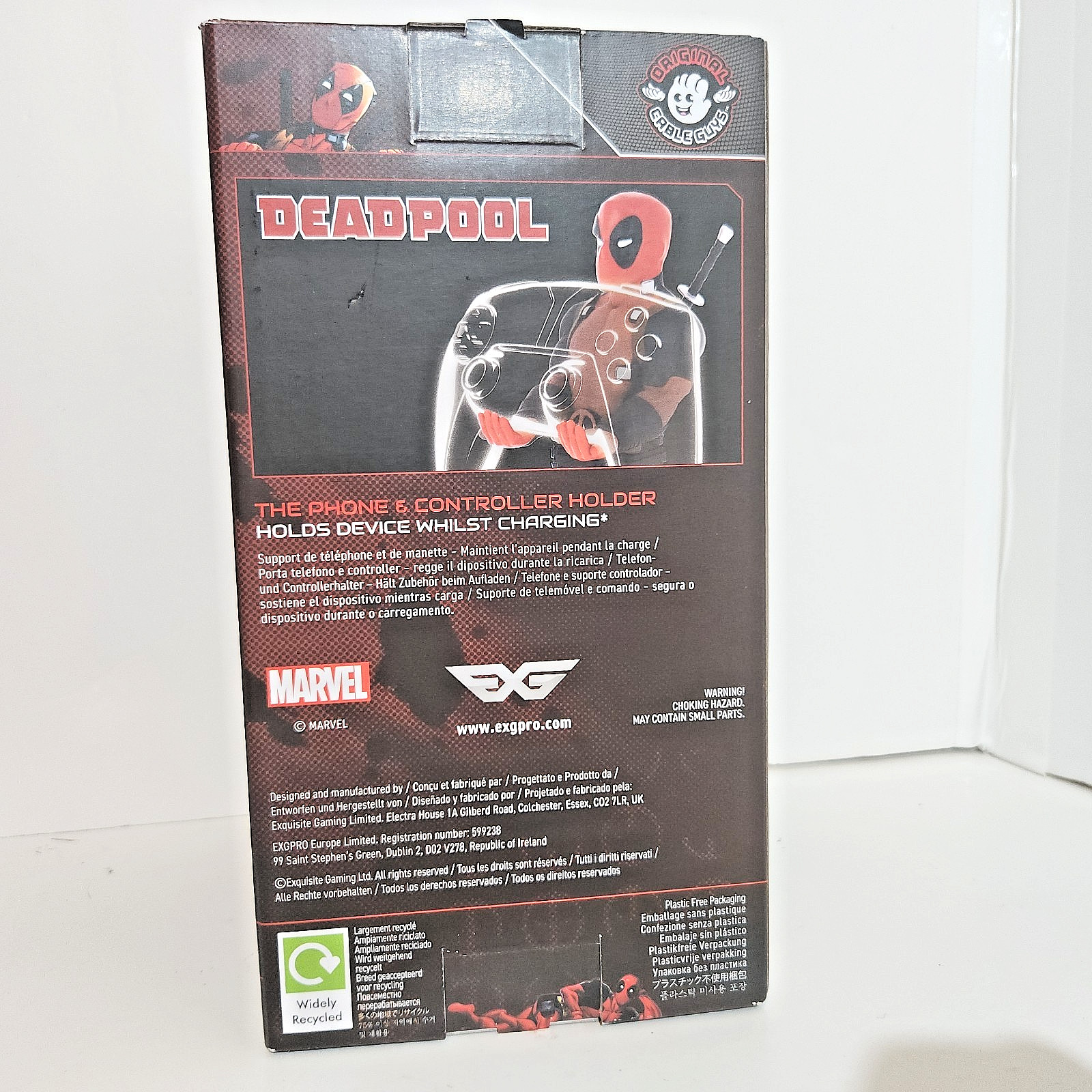 NEW Official Marvel Deadpool Cable Guys Controller Phone Holder Charging Stand