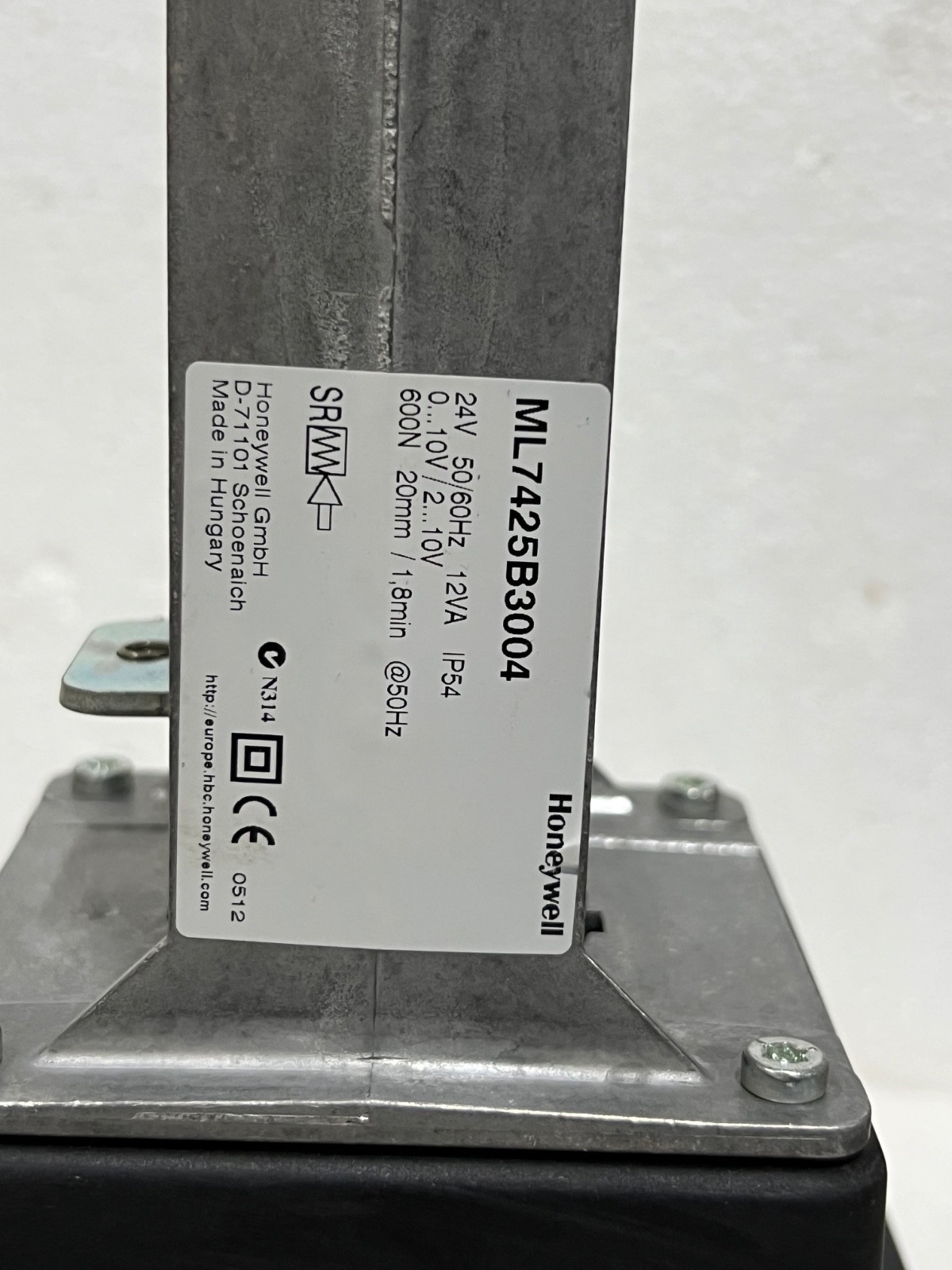 HONEYWELL ML7425B3004 Actuator