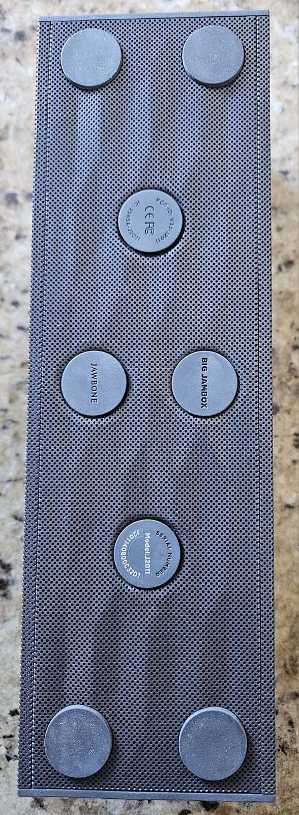 Jawbone Big Jambox Wireless Bluetooth Speaker Portable Speakerphone Gray J2011