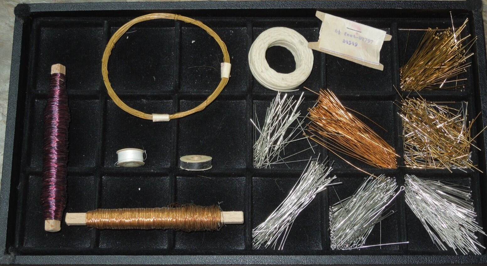 NEW Jewelry beading Wire & Thread/beading needles/ head p Jewelry Crafters 5274W