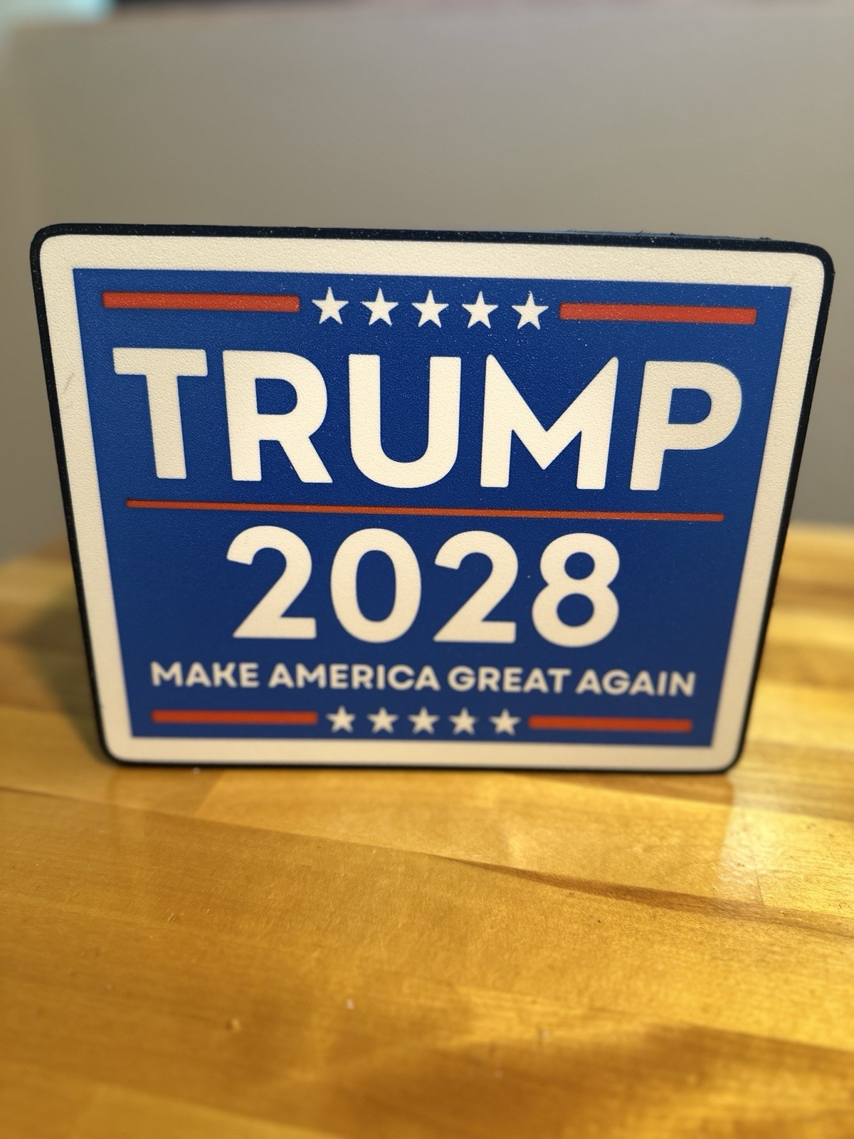 Trump 2028 Light Box Sign LED USB Make America Great Again Lightbox USA Made NEW