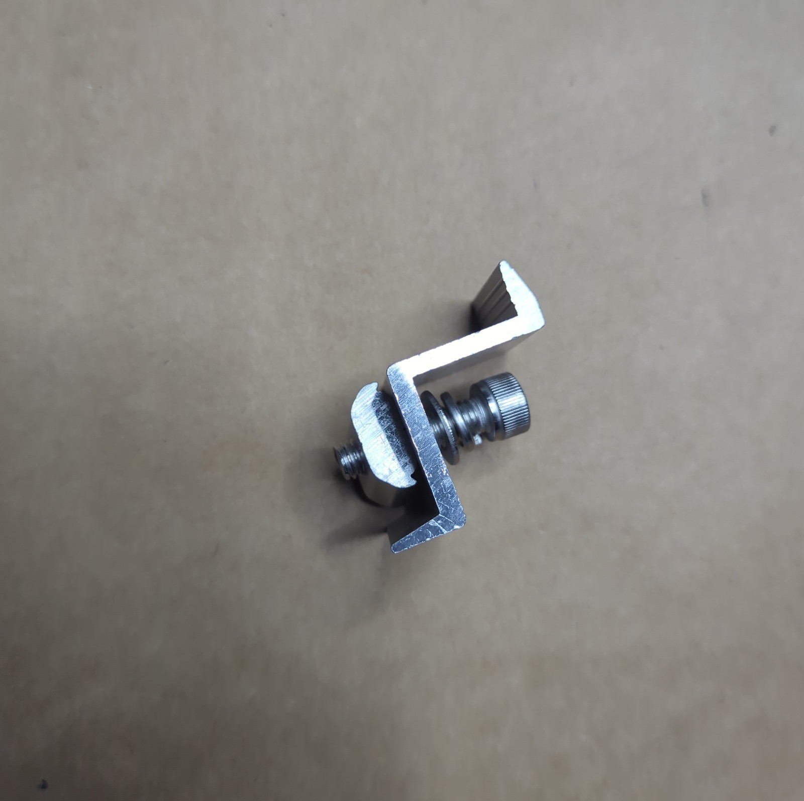 6 Solar Panel End Clamps For Mini Rail